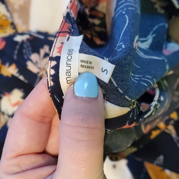 ☀️Maurice's Floral Dress- Small - Picture 4 of 5